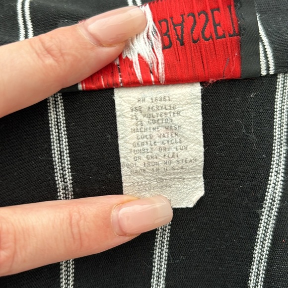 Vintage Black&White Striped Vest Dress - Picture 9 of 13